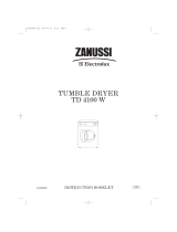 Zanussi-Electrolux TD4100W User manual