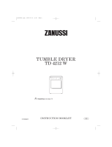 Zanussi TD4212W User manual