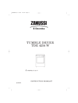 Zanussi-Electrolux TDE4234W User manual