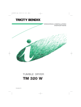 Tricity Bendix TM 320 W User manual
