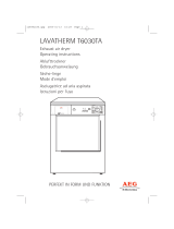 Aeg-Electrolux T6030TA User manual