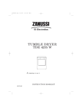 Zanussi-Electrolux TDE4235W User manual