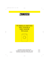 Zanussi TD4110 User manual