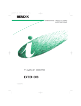 BENDIX BTD03 User manual