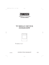 Zanussi-Electrolux ZDE26100W User manual