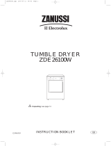 Zanussi-Electrolux ZDE26100W User manual