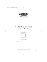 Zanussi Clothes Dryer TC 7103 W User manual