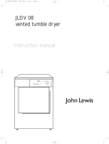 John Lewis JLDV08 User manual