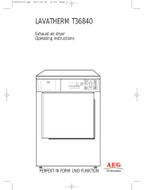 Aeg-Electrolux T36840 User manual