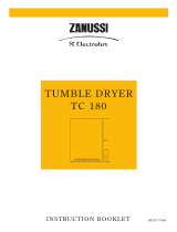 Zanussi-Electrolux TC180W User manual
