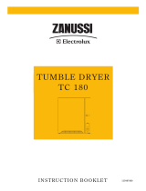 Zanussi-Electrolux TC180W User manual