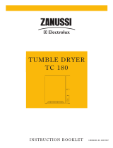 Zanussi-Electrolux TC180W User manual