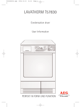 Aeg-Electrolux T57830. User manual