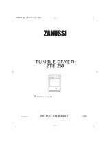 Zanussi ZTE250 User manual