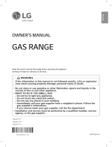 LG LDG4313BD Owner's manual