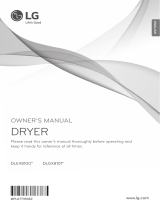LG DLGX8101V Owner's manual