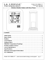 La Crosse Technology WS-9066U-IT-CBP Installation guide