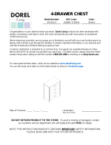 Dorel Home DA1011-6 Installation guide