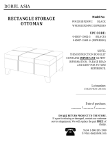 DHP Furniture WM3051B-DKE Operating instructions
