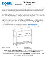 DHP Furniture FH7847 User manual