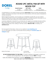 DHP Furniture DL7685 User manual