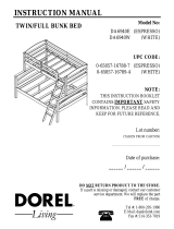 Dorel Home Furnishings DA6940E Operating instructions