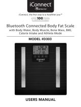 Detecto Scale D303 Owner's manual