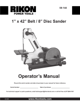 Rikon Power Tools 50-144 User manual