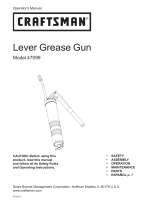 Craftsman 47099 User manual