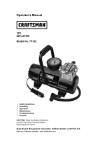 Craftsman 75122 Owner's manual