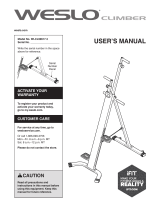 Weslo WLCL99617.0 User manual