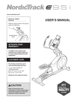 NordicTrack E7.52 User manual