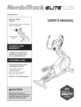 NordicTrack Elite 10.9i User manual