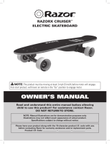 Razor&#174 25133099 Owner's manual