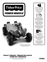 Mattel Hot Wheels Blue Dune Racer Owner's manual