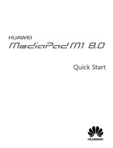 Huawei MediaPad M1 8.0 Quick start guide