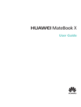 Huawei HUAWEI Matebook X User guide
