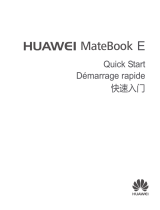Huawei Matebook E Quick start guide