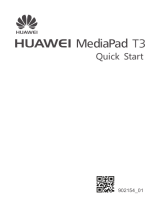 Huawei HUAWEI MediaPad T3 Quick start guide