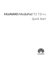 Huawei MEDIAPAD T2 7.0 PRO Quick start guide