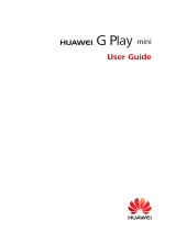 Huawei Dual SIM smartphone 14 cm (5.5 ") 1.2 GHz Octa Core 8 GB 13 MPix Android™ 4.4 User manual