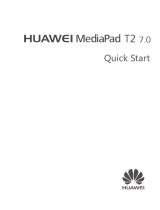 Huawei MediaPad T2 7.0 Quick start guide