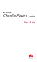 Huawei MediaPad 7 Youth2 Owner's manual
