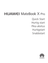 Huawei HUAWEI MateBook X Pro Owner's manual