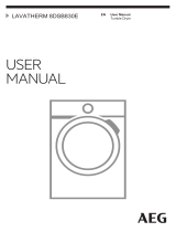 AEG T8DSB830E User manual