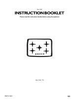 Electrolux EHG770X User manual