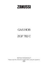 Zanussi ZGF782CX User manual