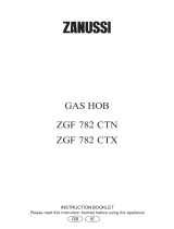 Zanussi ZGF782CTX User manual