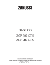 Zanussi ZGF782CTX User manual