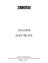 Zanussi ZGF782CTN User manual